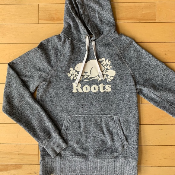 Roots Salt and Pepper Original Kanga Hoody - Picture 2 of 4